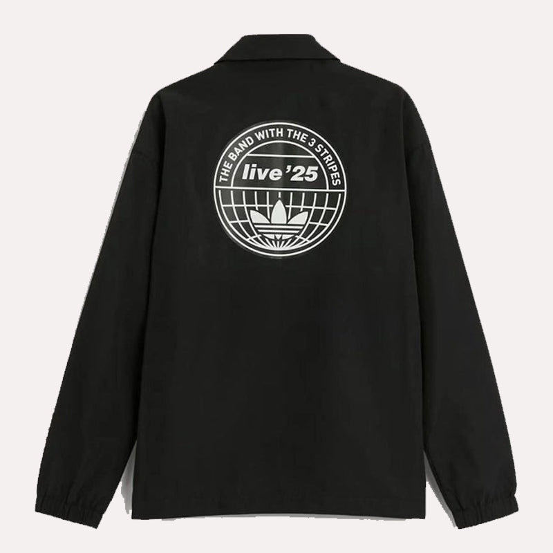 Adidas x Oasis Tour Coach Jacket Jacket unisex detail view 2 | Dash Racegear — Oasis Merch Drop – Adidas Tour Coach Jacket Fit