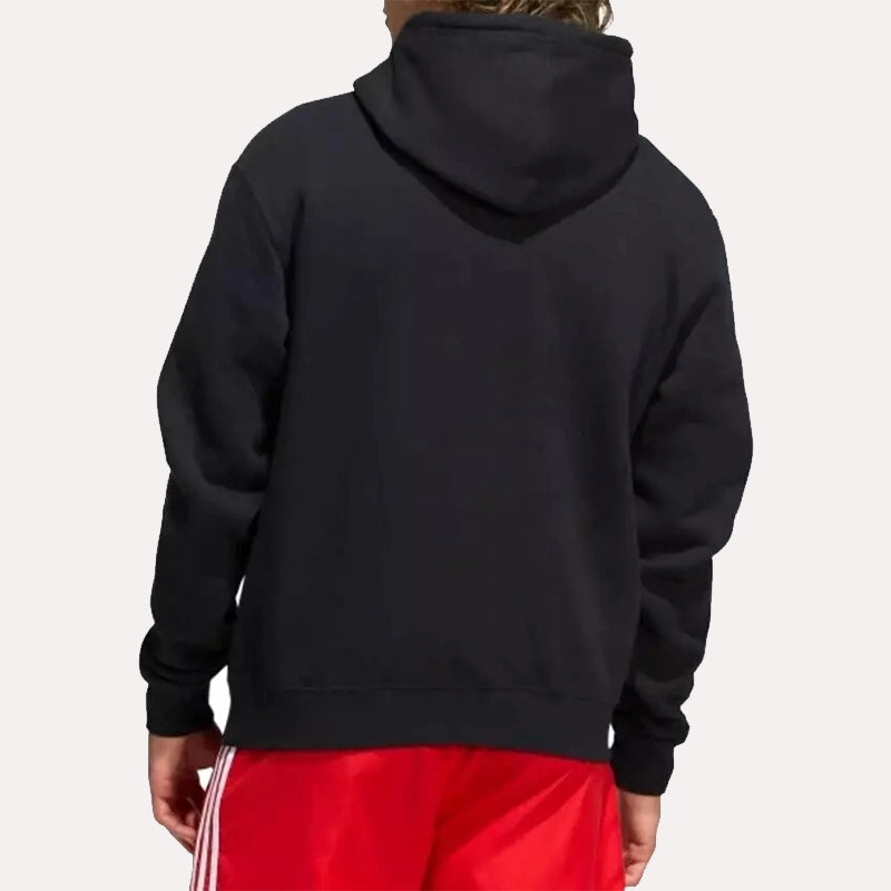 Adidas Peace Sign Hoodie Hoodie unisex detail view 4 | Dash Racegear — Adidas Graphic Hoodie – Peace Sign Edition for Urban Streetwear