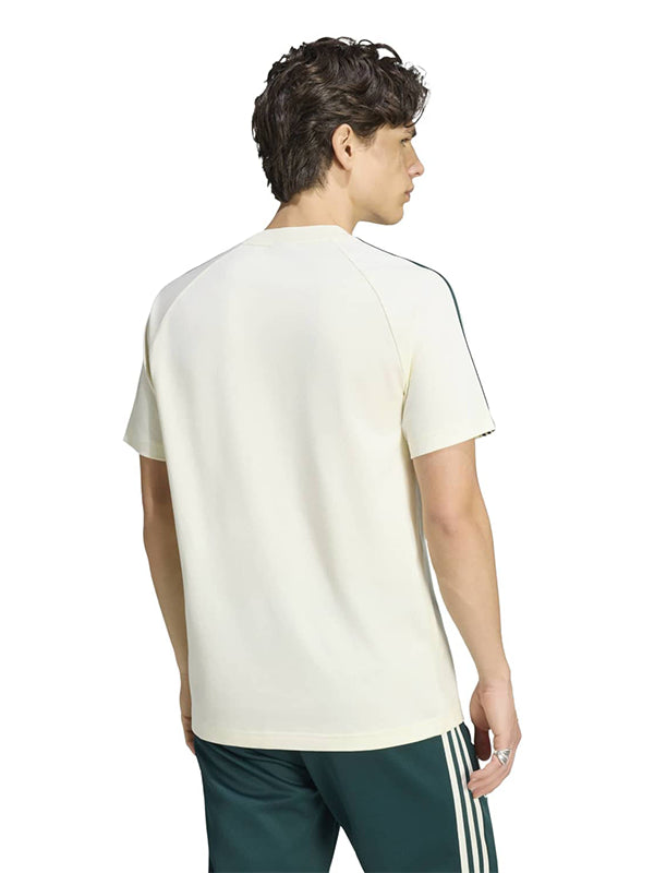 Adidas Real Madrid OG T-Shirt Shirt unisex detail view 5 | Dash Racegear — Cream Adidas Real Madrid T-shirt designed for effortless casual style and lasting all-day comfort.