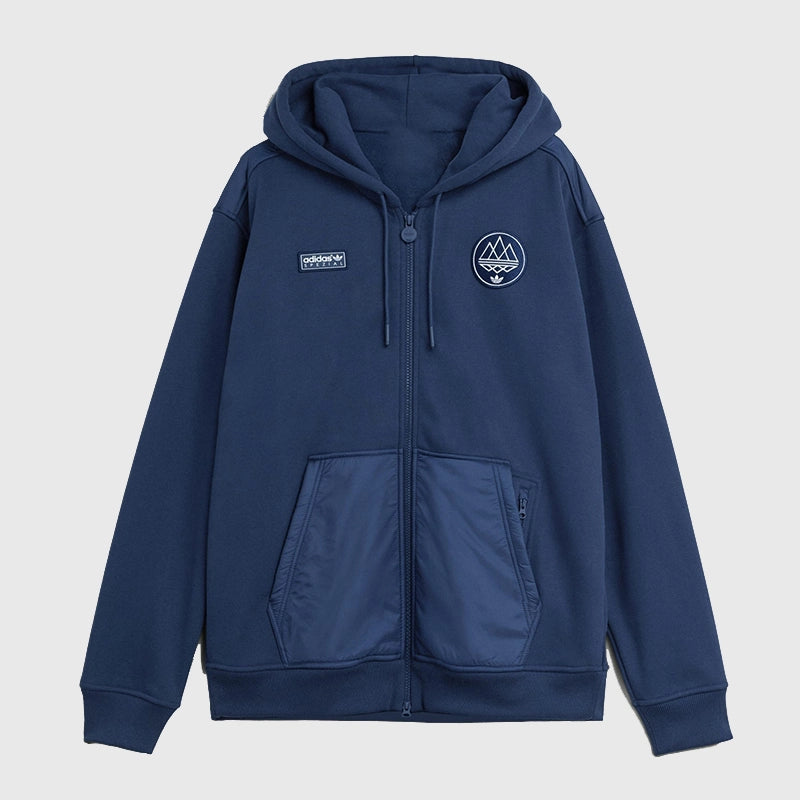 Adidas Spzl Wilpshire Hoodie Hoodie unisex front product view | Dash Racegear — Adidas SPZL Wilpshire 2025 Cozy Lifestyle Hoodie