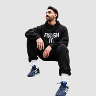 Adidas Terry Fox Finish It Hoodie Hoodie unisex detail view 4 | Dash Racegear — Adidas Terry Fox Tribute Hoodie – Finish It Logo Sweatshirt