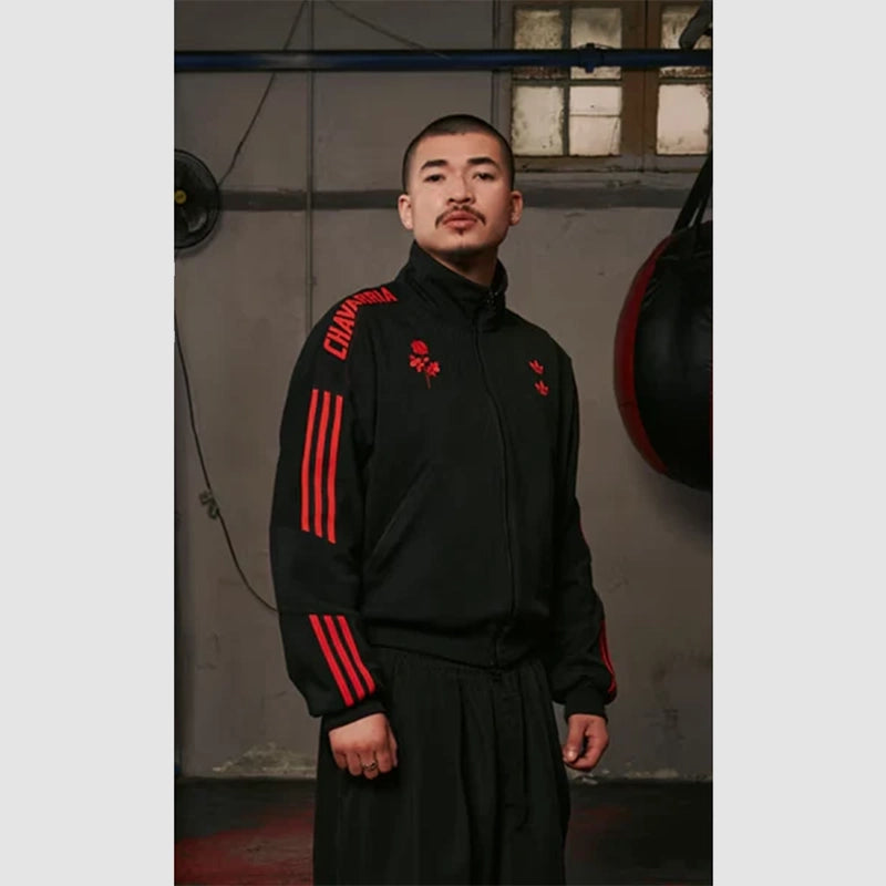 Adidas x Willy Chavarria Track Jacket Jacket unisex detail view 7 | Dash Racegear — The track jacket from Willy Chavarria and Adidas delivers premium feel with designer edge.