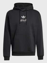 Adidas x Bob Marley Hoodie Hoodie unisex detail view 3 | Dash Racegear — Adidas x Bob Marley Football is Freedom Black Hoodie for men and women, soft cotton blend with bold reggae‑inspired soccer graphic.