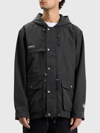 END. x Adidas St 11 SPZL Jacket Jacket unisex detail view 2 | Dash Racegear — Adidas END. St 11 SPZL 2026 black hooded jacket blending heritage sportswear with contemporary fashion.