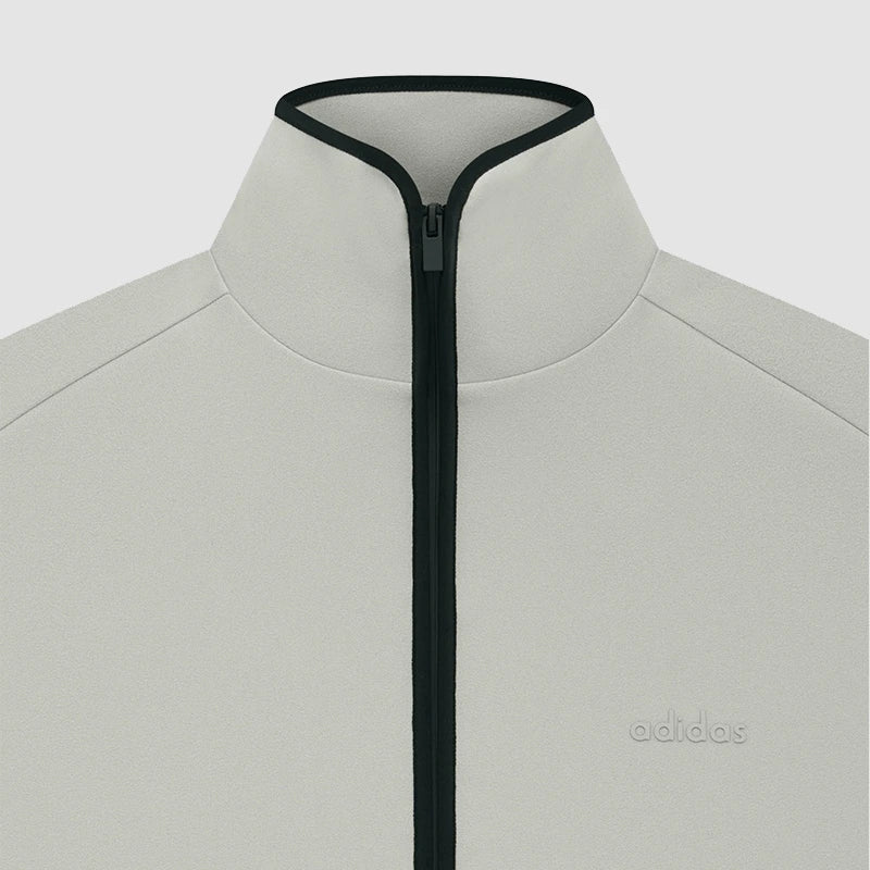 Adidas x Fear of God Essentials Athletics Track Jacket Jacket unisex detail view 3 | Dash Racegear — Grey Adidas x Fear of God Essentials Athletics Track Jacket - Womens