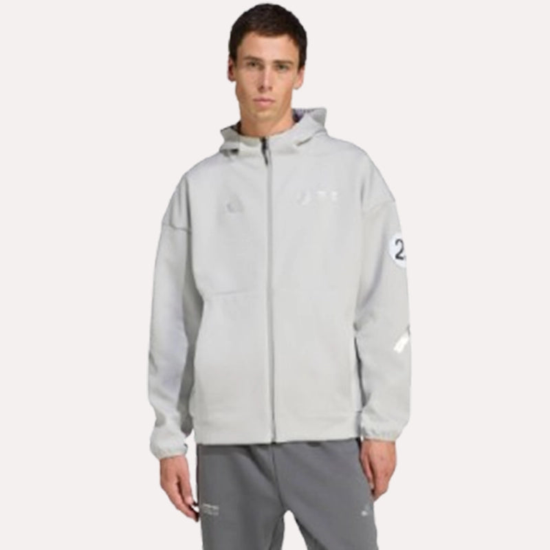 Mercedes AMG F1 x Adidas Silver Arrows Hoodie Hoodie unisex detail view 6 | Dash Racegear — Racing Heritage – Adidas x Mercedes AMG Hoodie