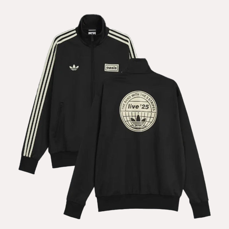 Adidas x Oasis Track Jacket Jacket unisex detail view 2 | Dash Racegear — Track Layer by Adidas – Oasis Collab Piece