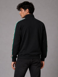 Adidas x Someone Somewhere Mexico Track Jacket Jacket unisex detail view 6 | Dash Racegear — Black track jacket from Adidas x Someone Somewhere featuring Mexico identity, warm fabric, and sporty panel work