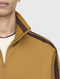 Adidas x Wales Bonner x Y-3 Track Jacket Jacket unisex detail view 3 | Dash Racegear — Adidas x Wales Bonner x Y-3 2026 brown jacket delivers a balanced mix of sporty structure and modern fashion sensibility.