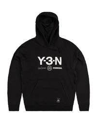 Adidas Y-3 x Neighborhood Hoodie Hoodie unisex detail view 5 | Dash Racegear — Premium black Adidas Hoodie from Y-3 x Neighborhood collaboration