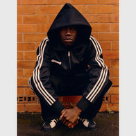 Adidas x Drama Call Track Jacket Jacket unisex detail view 5 | Dash Racegear — Stylish Adidas Drama Call collab jacket with minimalist sporty finish