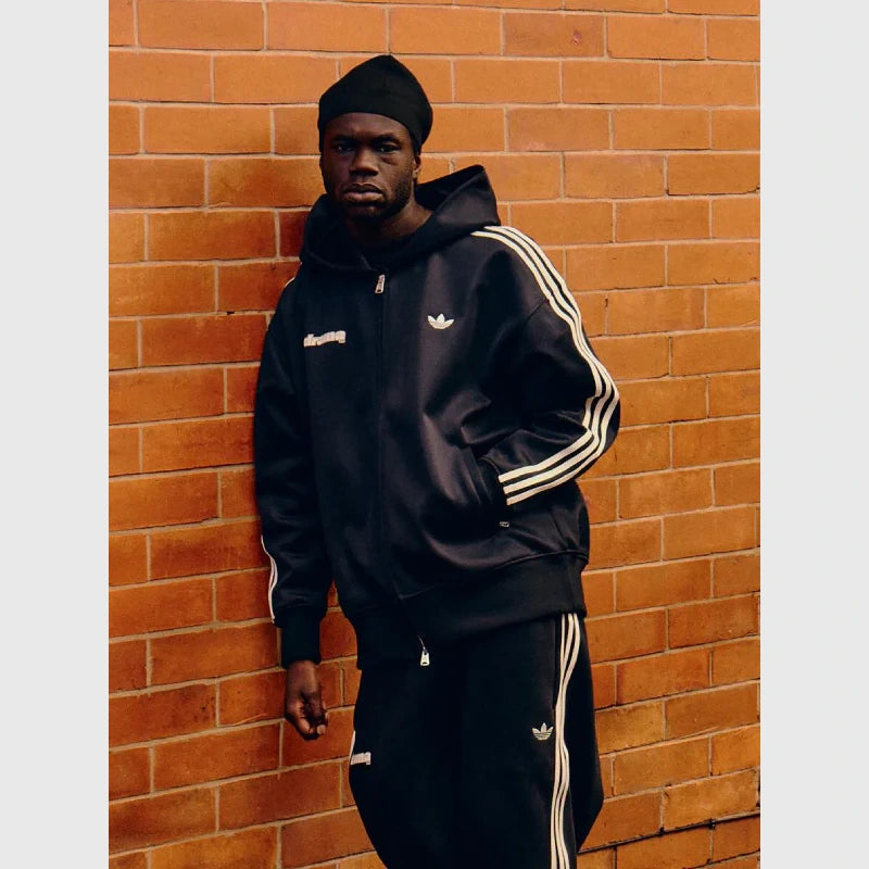 Adidas x Drama Call Track Jacket Jacket unisex detail view 4 | Dash Racegear — Drama Call designed Adidas track jacket merging fashion and athletics