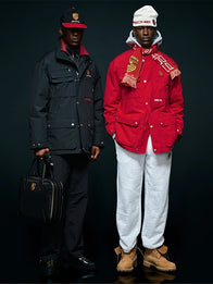 Aimé Leon Dore x Porsche Cabrio Jacket Jacket unisex front product view | Dash Racegear — Exclusive Aimé Leon Dore Porsche collaboration Cabrio jacket
