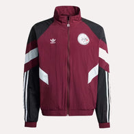 Adidas Ajax Amsterdam Track Jacket Jacket unisex front product view | Dash Racegear — Adidas Ajax Jacket – Amsterdam Originals Trackwear Style