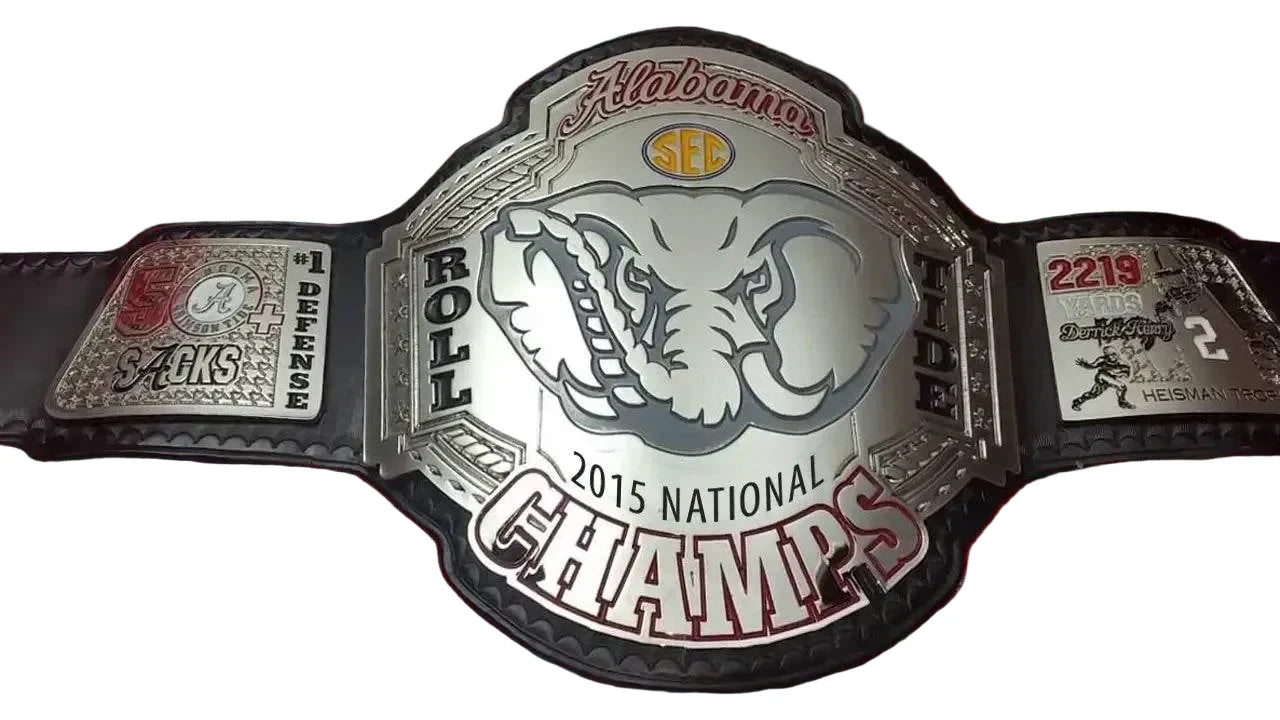 Alabama Roll tide 2015 National Championship Belt - 1 | Dash Racegear