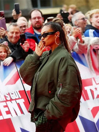 Alesha Dixon Britain’s Got Talent 2025 Bomber Jacket Bomber Jacket unisex detail view 3 | Dash Racegear — Trend alert — Alesha Dixon’s 2025 BGT bomber jacket style