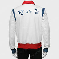 All of Us Are Dead Yoon Gwi Nam White Jacket Jacket unisex detail view 4 | Dash Racegear — Yoon Gwi Nam All of Us Are Dead Jacket