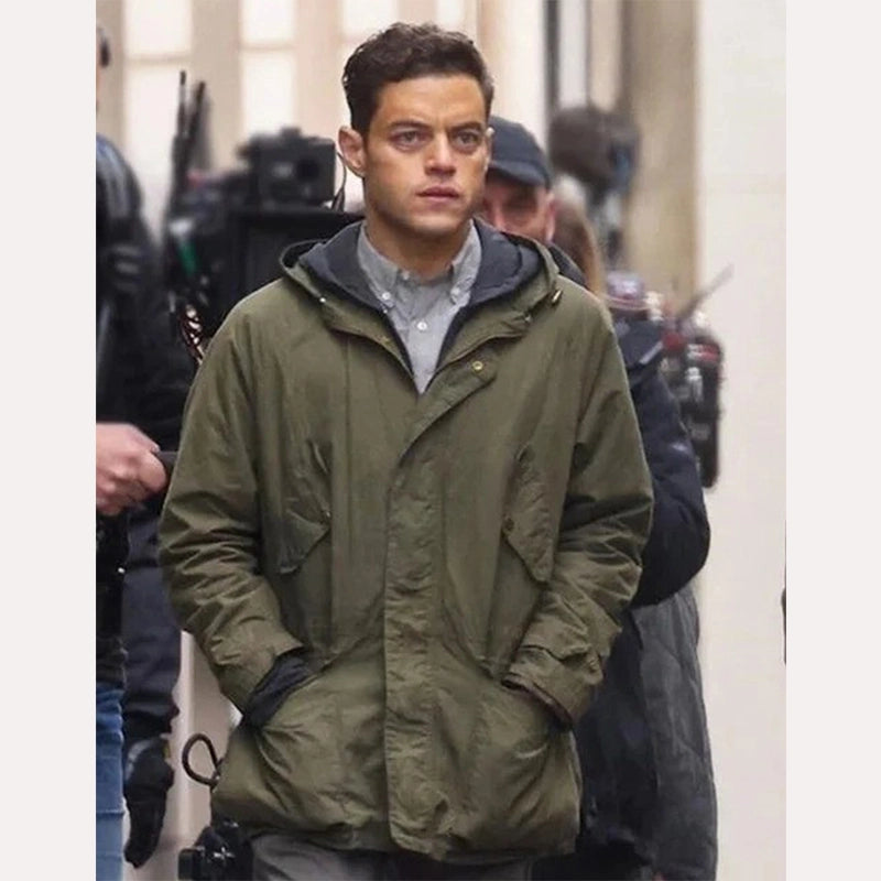 The Amateur 2025 Rami Malek Jacket Jacket unisex front product view | Dash Racegear — Rami Malek’s Jacket in The Amateur 2025 – Movie-Inspired Style