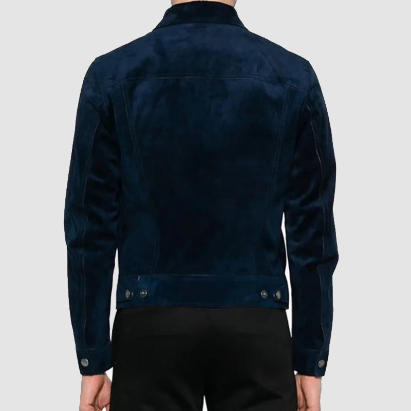 American Idol S08 Luke Bryan Suede Jacket Jacket unisex detail view 3 | Dash Racegear — Shop Luke Bryan Suede Jacket from American Idol Season 8