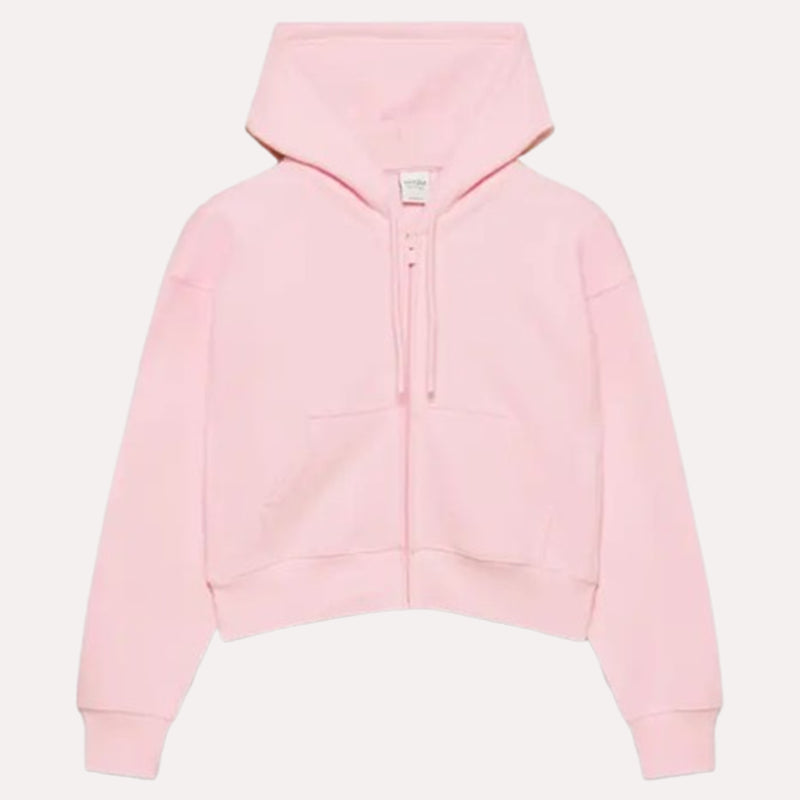 Aritzia Pink Hoodie Hoodie unisex detail view 6 | Dash Racegear — Minimalist Aritzia Hoodie – Pastel Pink Fashion Piece