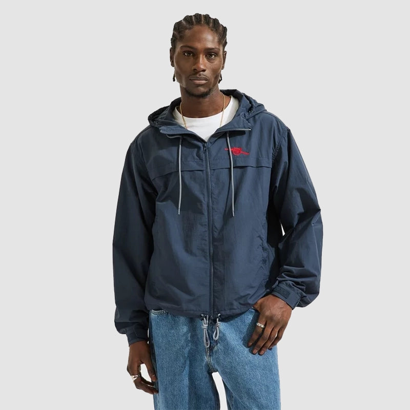 Arsenal Cannon Windbreaker Jacket Jacket unisex detail view 2 | Dash Racegear — Lightweight Arsenal Cannon Windbreaker for Football Fans
