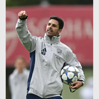 Mikel Arteta Arsenal FC Training Session 2025 Jacket Jacket unisex detail view 2 | Dash Racegear — Mikel Arteta Arsenal FC 2025 Training Sideline Jacket