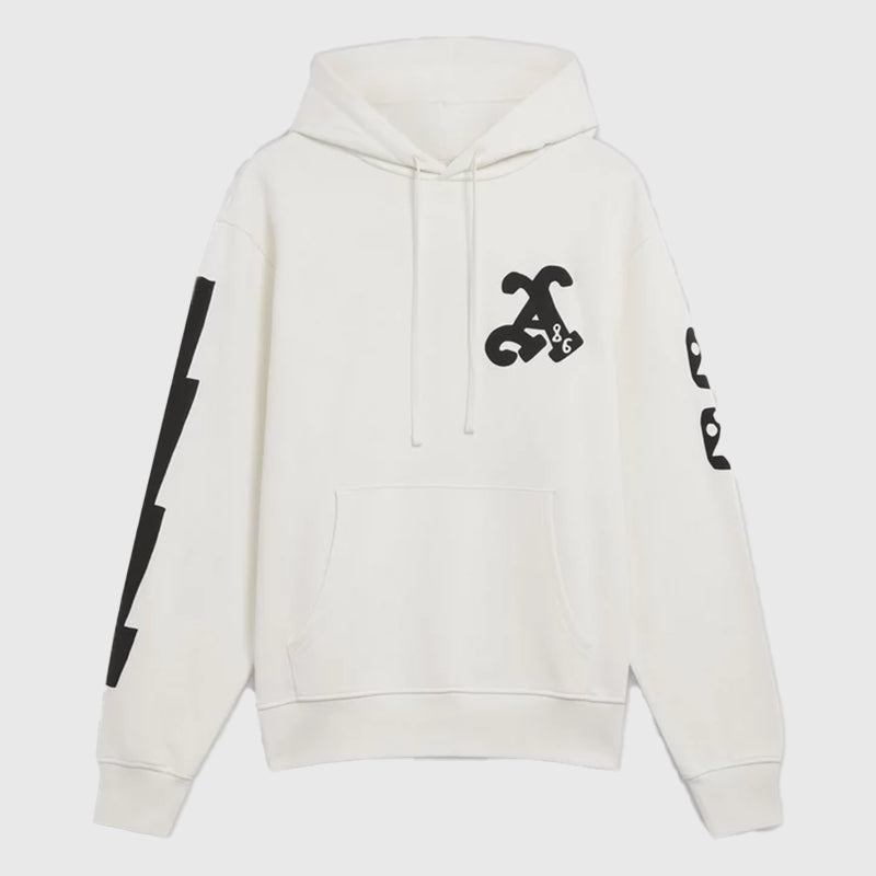 Arsenal N7 Pre-Historic Hoodie Hoodie unisex front product view | Dash Racegear — Trendy Arsenal N7 Pre-Historic Hoodie for Fans