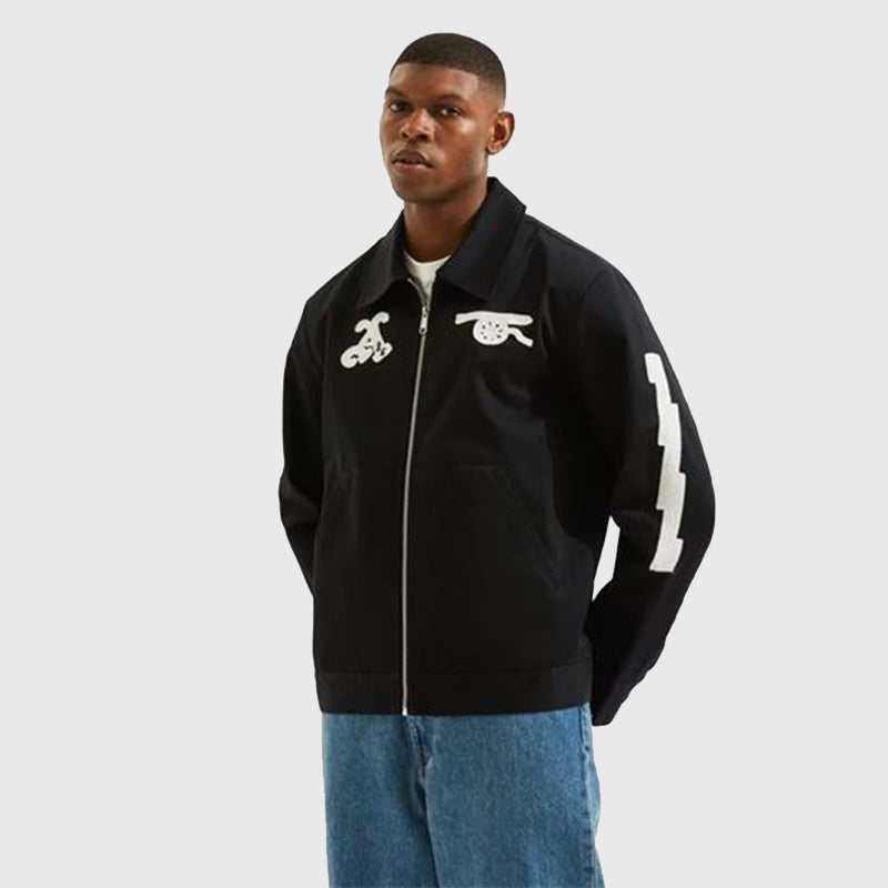 Arsenal N7 Pre-Historic Jacket Jacket unisex detail view 2 | Dash Racegear — Trendy Arsenal N7 Pre-Historic Jacket for Modern Streetwear
