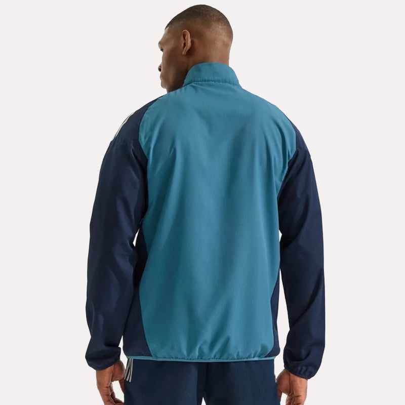 Arsenal adidas 25/26 Presentation Jacket Jacket unisex detail view 3 | Dash Racegear — Sideline Style – Arsenal adidas Presentation Jacket 25/26