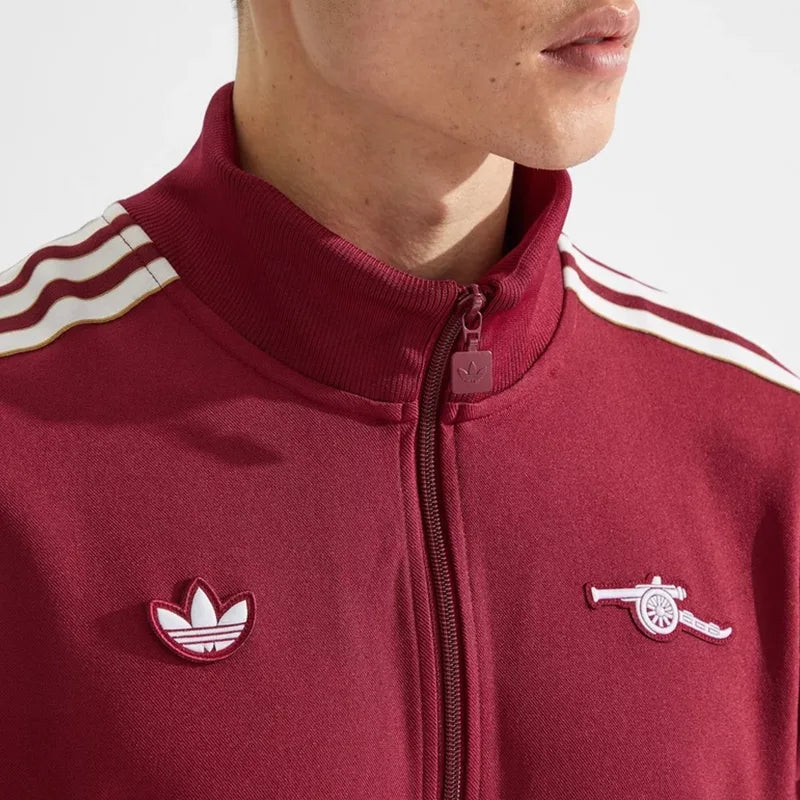 Arsenal adidas 25/26 Terrace Icons Track Jacket Jacket unisex detail view 4 | Dash Racegear — Authentic Arsenal adidas Terrace Icons Jacket for Fans