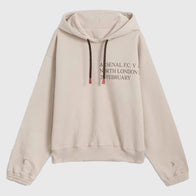 Arsenal x A-COLD-WALL* Derby Hoodie Hoodie unisex front product view | Dash Racegear — Exclusive A-COLD-WALL x Arsenal hoodie made for game-day comfort