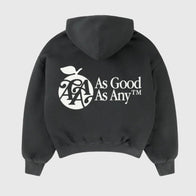 As Good As Any Hoodie Hoodie unisex detail view 2 | Dash Racegear — Soft fleece hoodie from As Good As Any for casual wear