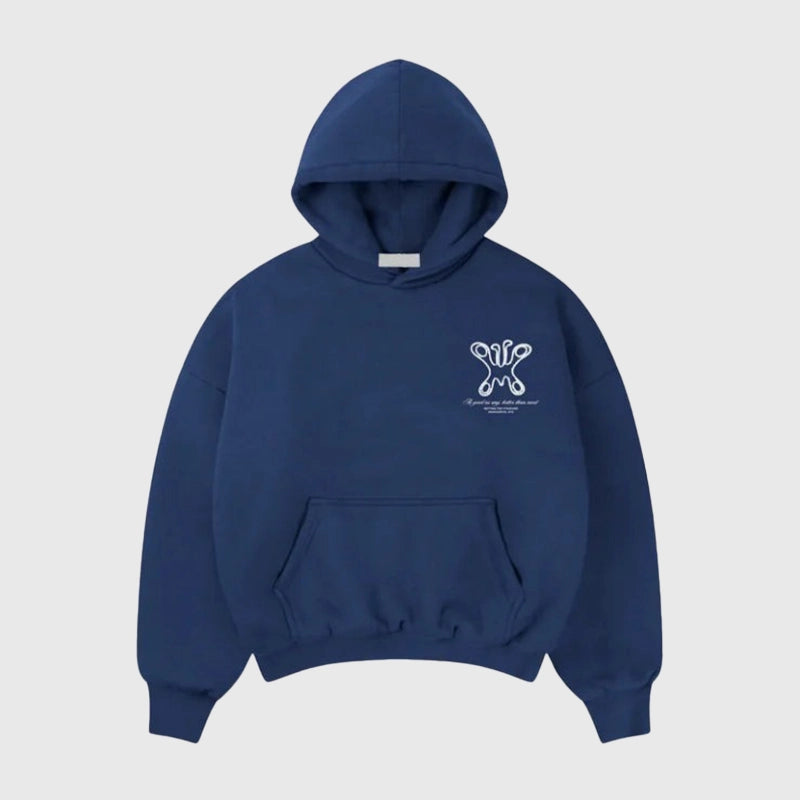 As Good As Any Hoodie Hoodie unisex detail view 3 | Dash Racegear — Relaxed fit As Good As Any graphic hoodie for street style