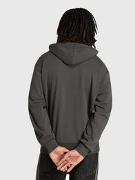 Audi F1 Adidas Hoodie Hoodie unisex detail view 2 | Dash Racegear — Men’s Audi F1 adidas DNA Logo Hoodie – Black with sleek logo placement and relaxed fit for Audi F1 fans outdoors or indoors.