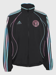 Adidas Audi Revolut F1 Inter Miami Track Jacket Jacket unisex front product view | Dash Racegear — Adidas x Audi Revolut F1 Inter Miami track jacket, 2026 motorsport streetwear with sporty modern design.