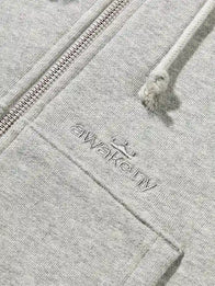 AwakeNY Plain Jane Hoodie Hoodie unisex detail view 4 | Dash Racegear — A comfortable unisex hoodie with full zip design and simple, clean fashion inspired by AwakeNY 2026.