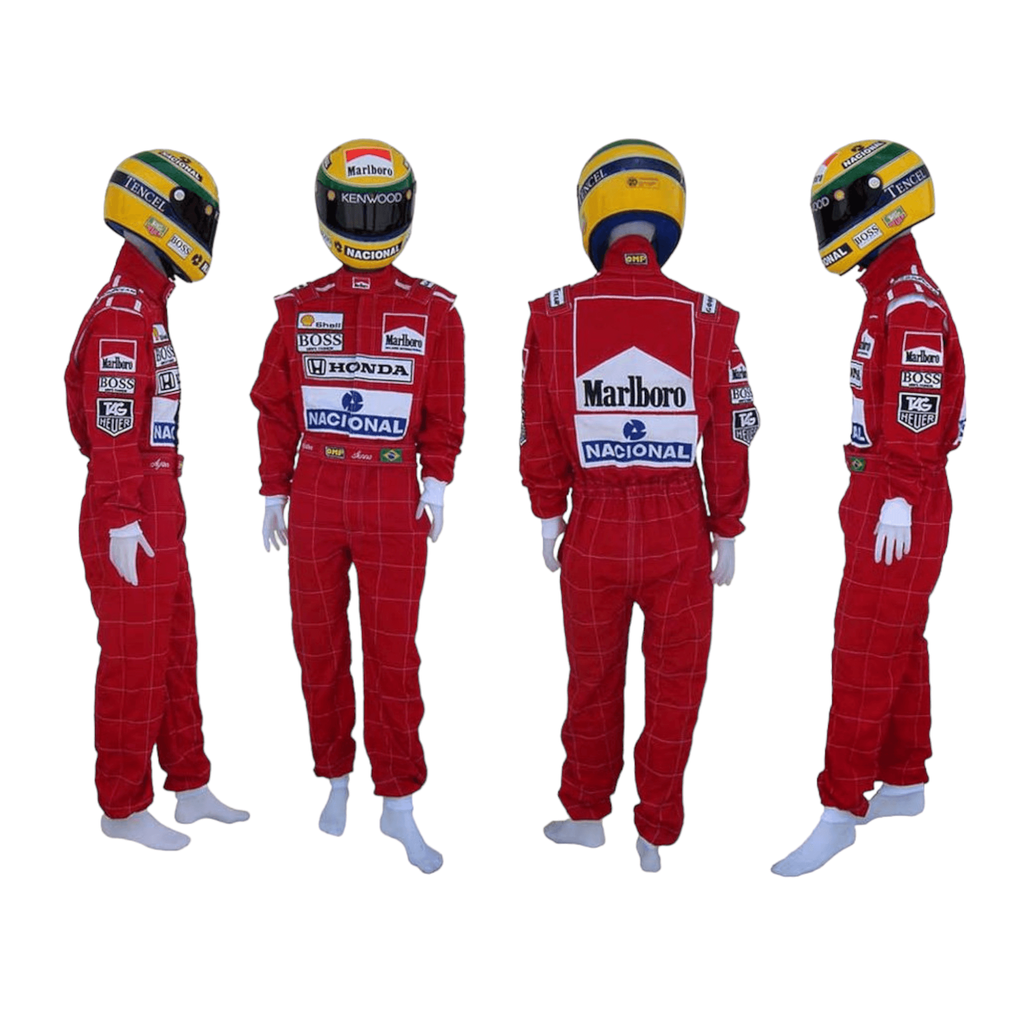 Ayrton Senna 1991 United States GP Race Suit - Dash Racegear Store