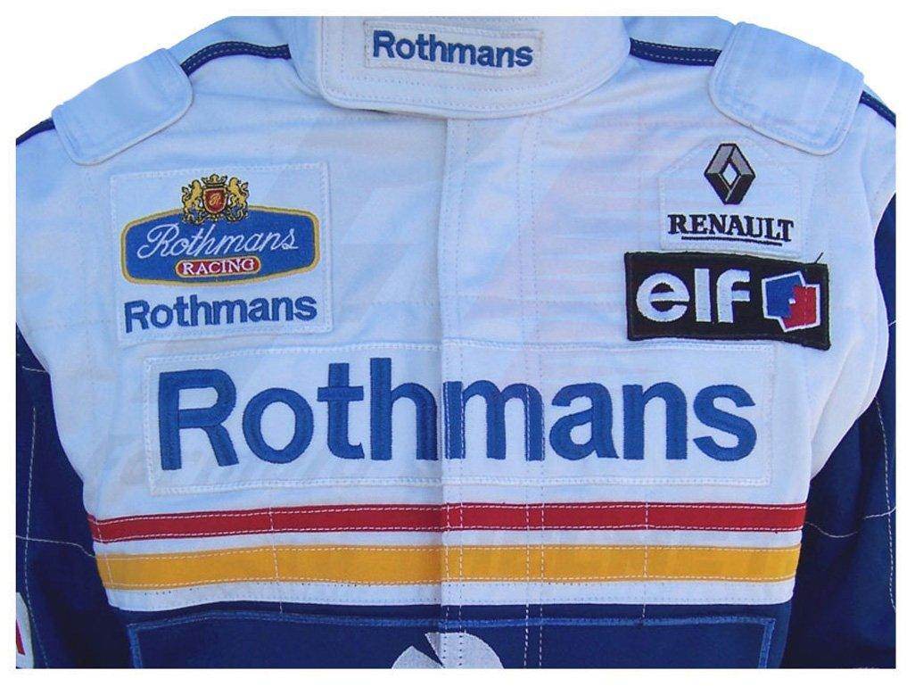 Ayrton Senna 1994 racing suit / Team Williams F1 Rothmans