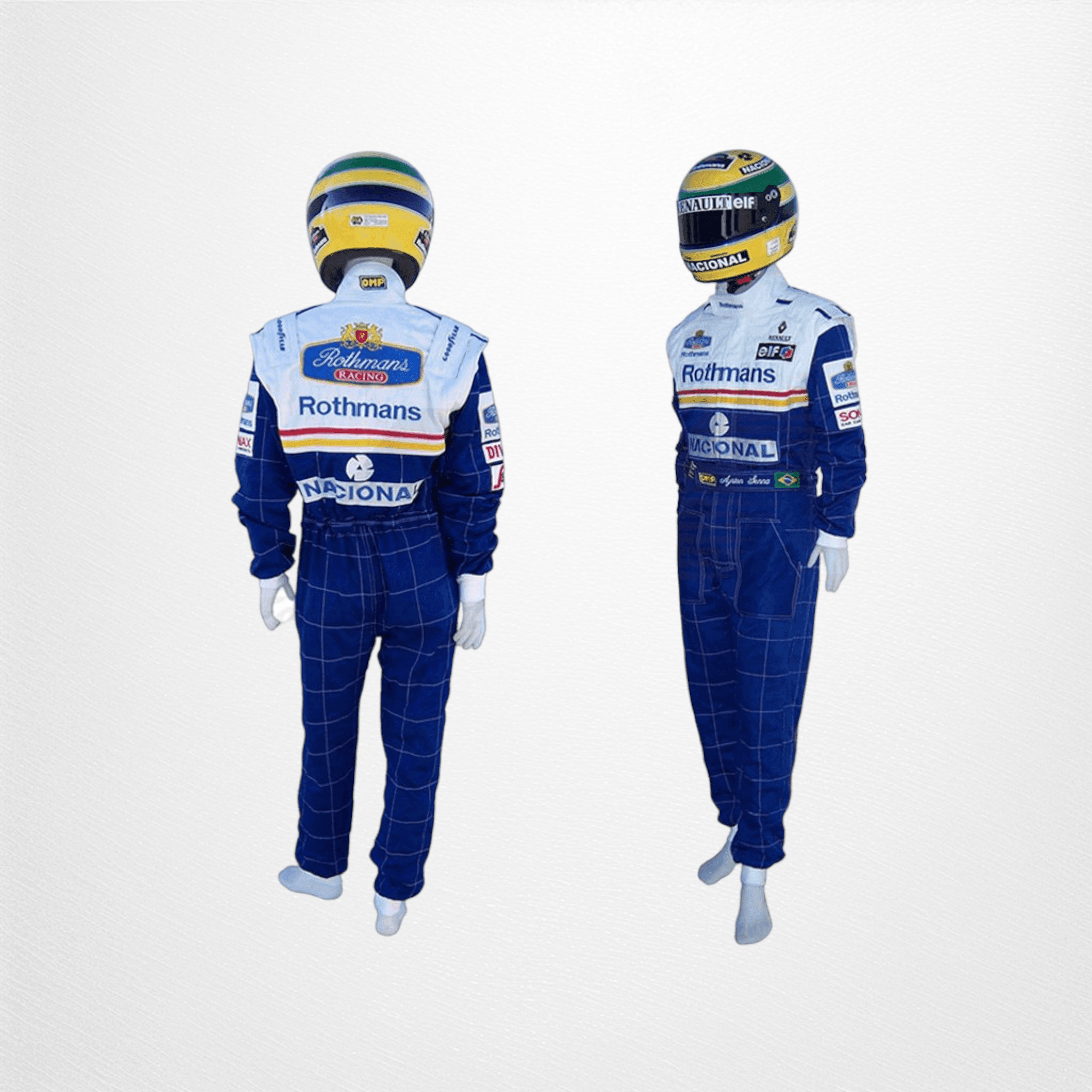 Ayrton Senna 1994 racing suit / Team Williams F1 Rothmans