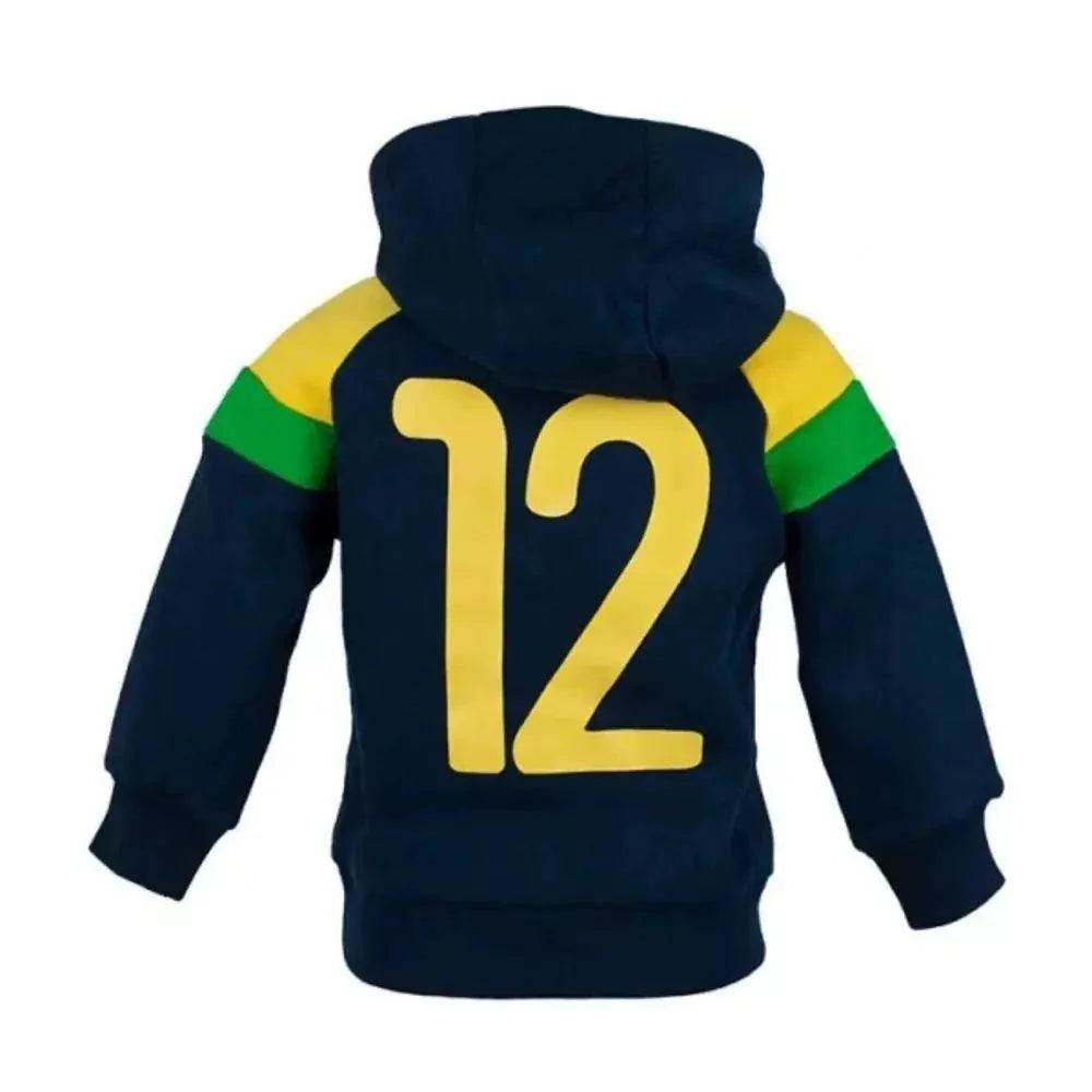 Ayrton Senna Hoodie Racing Kids - Dash Racegear Store