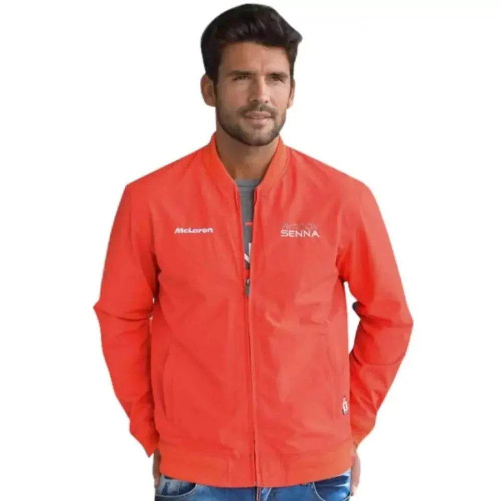 Ayrton Senna Jacket 3 Times World Champion - Dash Racegear Store