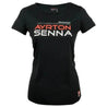 Ayrton Senna Ladies T-Shirt McLaren World Champion 1988 - Dash Racegear Store