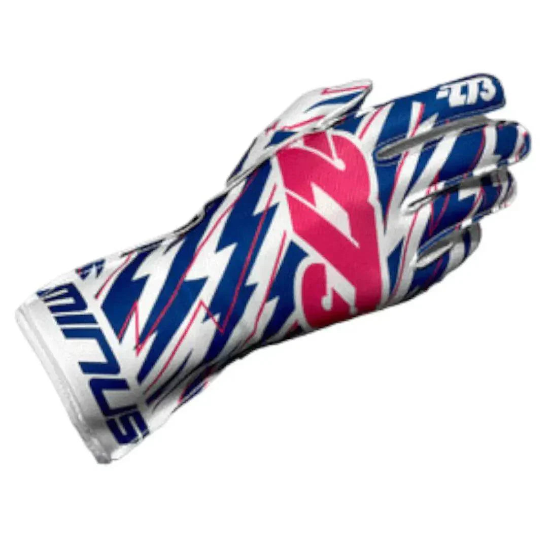 BLITZ White/Blue/Pink | DASH RACEGEAR