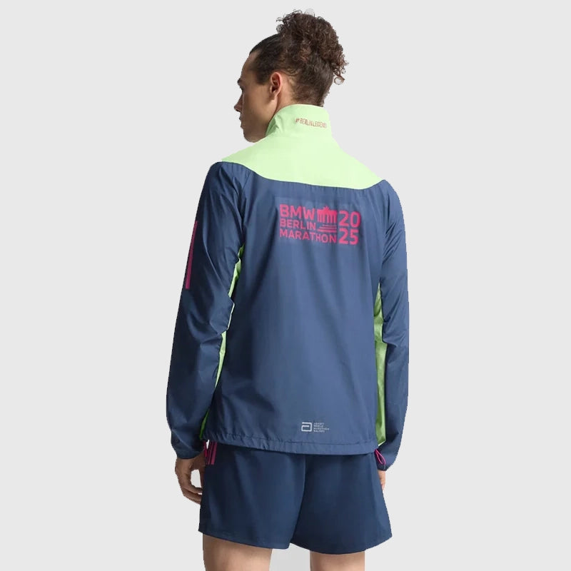 Adidas Berlin Marathon Jacket 2025 Jacket unisex detail view 2 | Dash Racegear — Adidas Berlin Marathon 2025 Training and Running Jacket