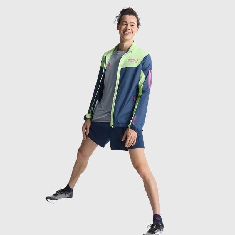 Adidas Berlin Marathon Jacket 2025 Jacket unisex detail view 5 | Dash Racegear — Adidas Marathon Collection Berlin 2025 Running Jacket