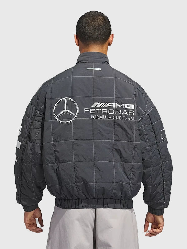 Bad Bunny x Mercedes AMG Petronas F1 Team Jacket Jacket unisex detail view 4 | Dash Racegear — Streetwear in motion — Mercedes AMG Petronas F1 x Bad Bunny collab