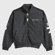 Bad Bunny x Mercedes AMG Petronas F1 Team Jacket Jacket unisex front product view | Dash Racegear — The art of speed — Mercedes AMG x Bad Bunny statement jacket