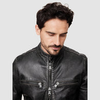 The Rookie S07 Tim Bradford Leather Jacket Leather Jacket unisex detail view 3 | Dash Racegear — The Rookie S07 Outfit – Tim Bradford’s Leather Jacket Style