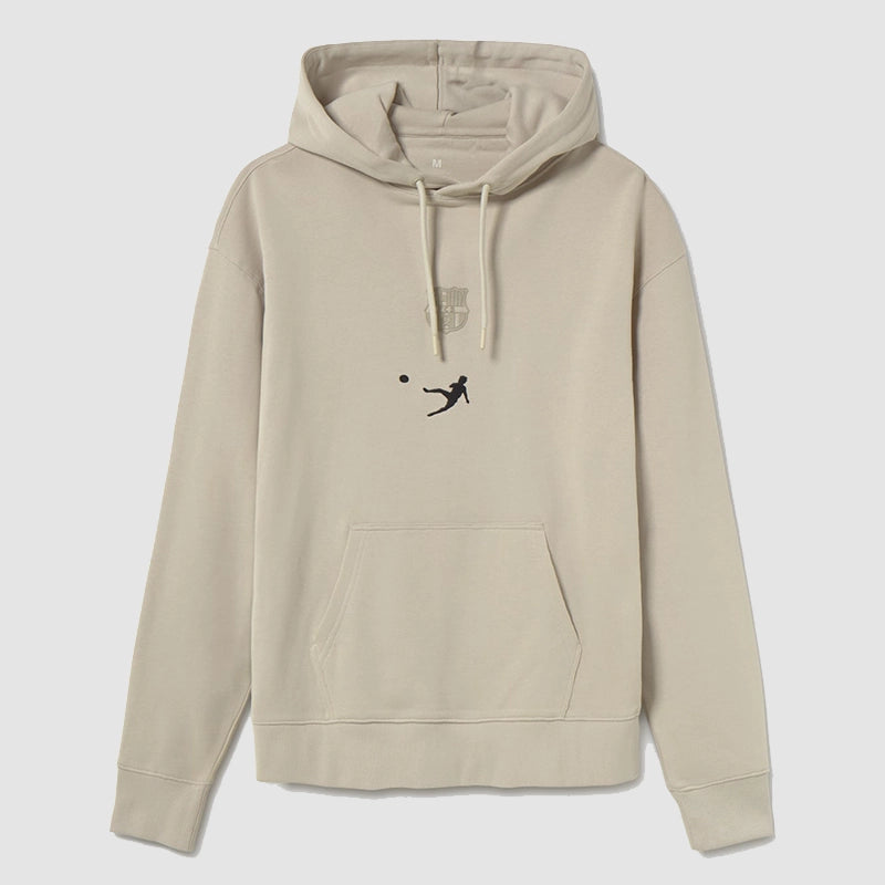Barça x Cruyff 9 Hoodie Hoodie unisex detail view 2 | Dash Racegear — Stylish FC Barcelona x Cruyff hoodie inspired by legacy