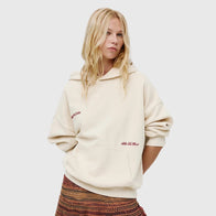 Pull and Bear Beige Hoodie Hoodie unisex front product view | Dash Racegear — Neutral Comfort – Pull and Bear Beige Hoodie